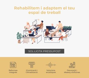 Reformes d'oficines a Barcelona d'acord amb la normativa